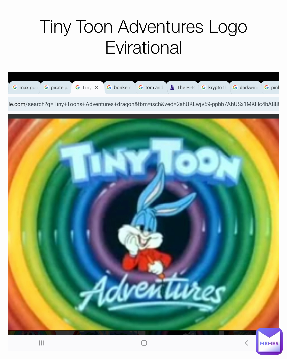 Tiny Toon Adventures Logo Evirational