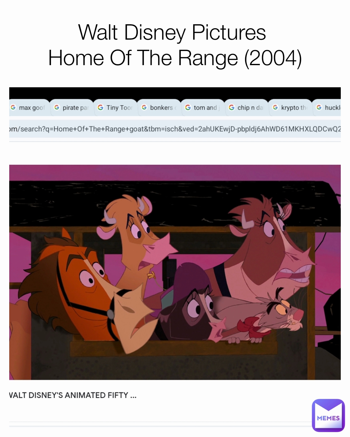 Walt Disney Pictures 
Home Of The Range (2004)