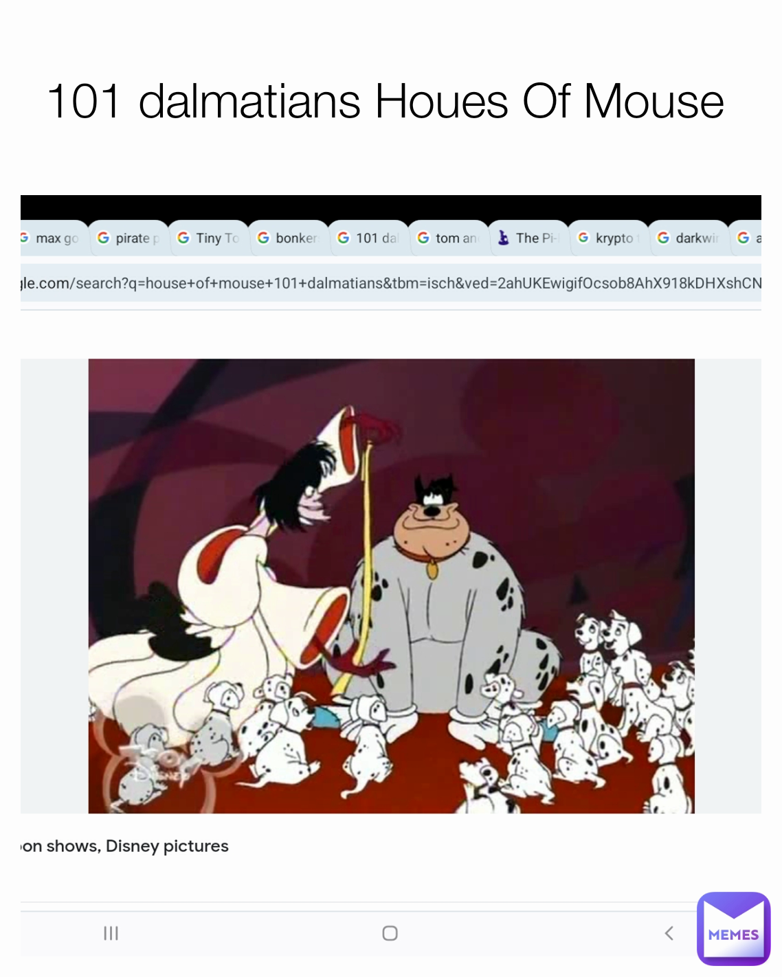 101 dalmatians Houes Of Mouse 