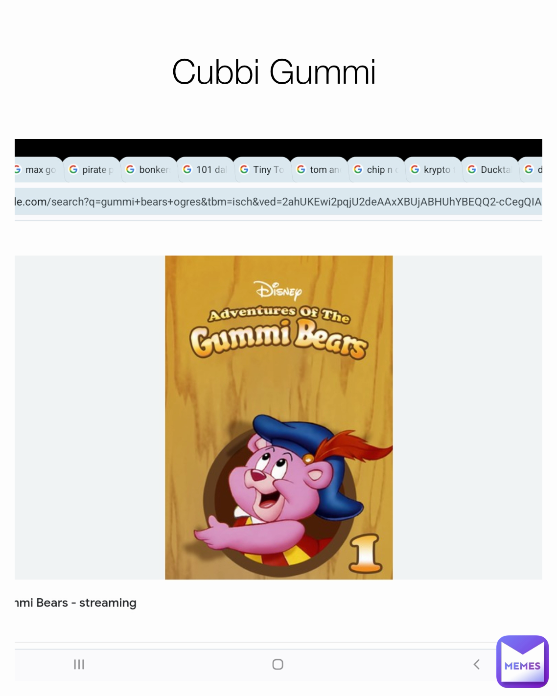 Cubbi Gummi 