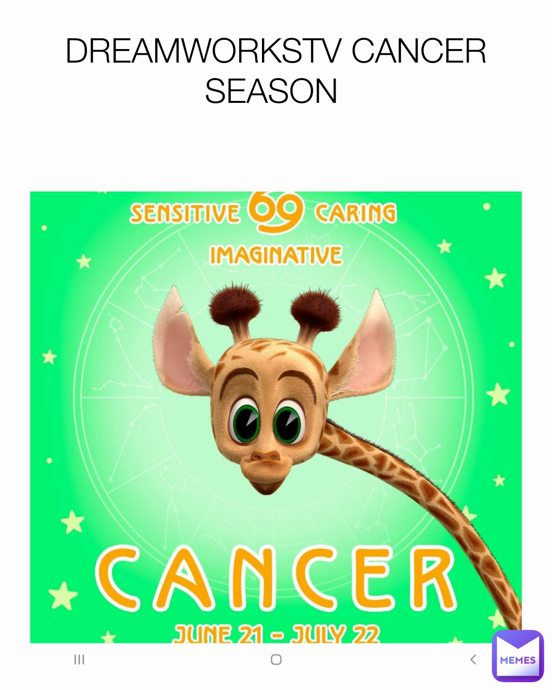 DREAMWORKSTV CANCER SEASON 