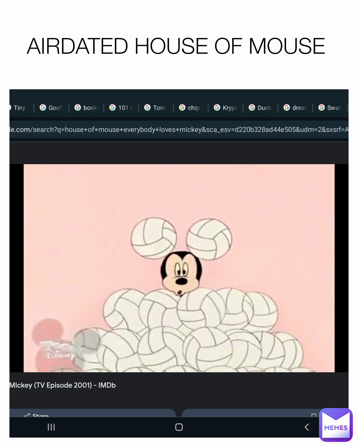 AIRDATED HOUSE OF MOUSE 