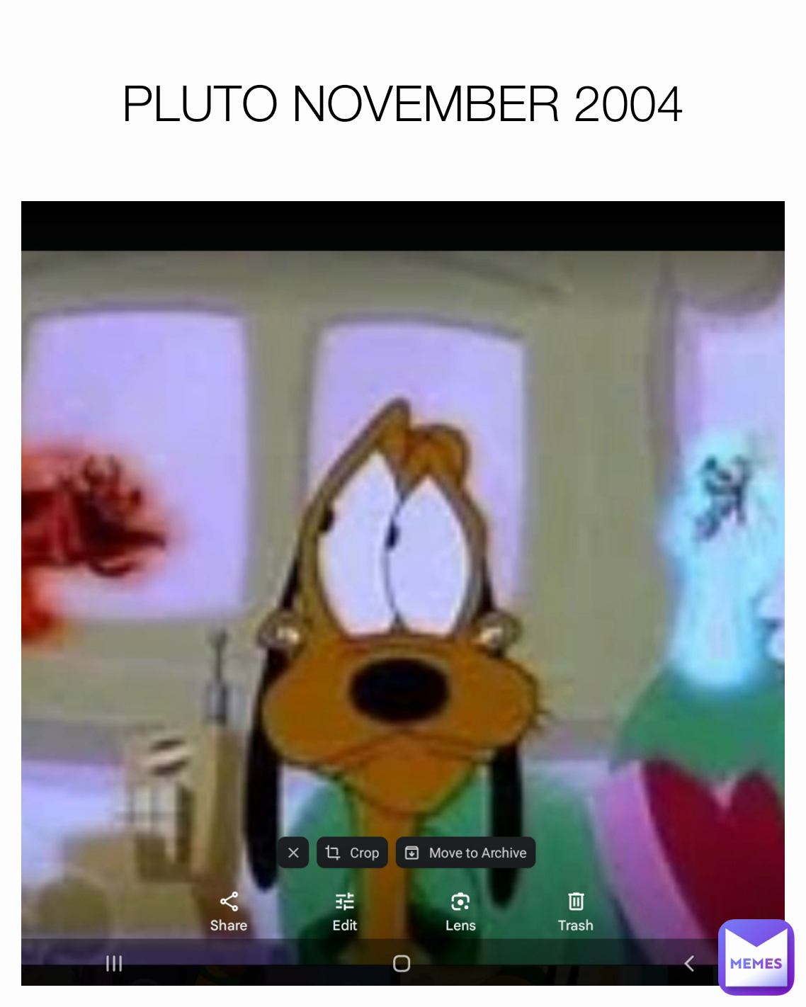 PLUTO NOVEMBER 2004
