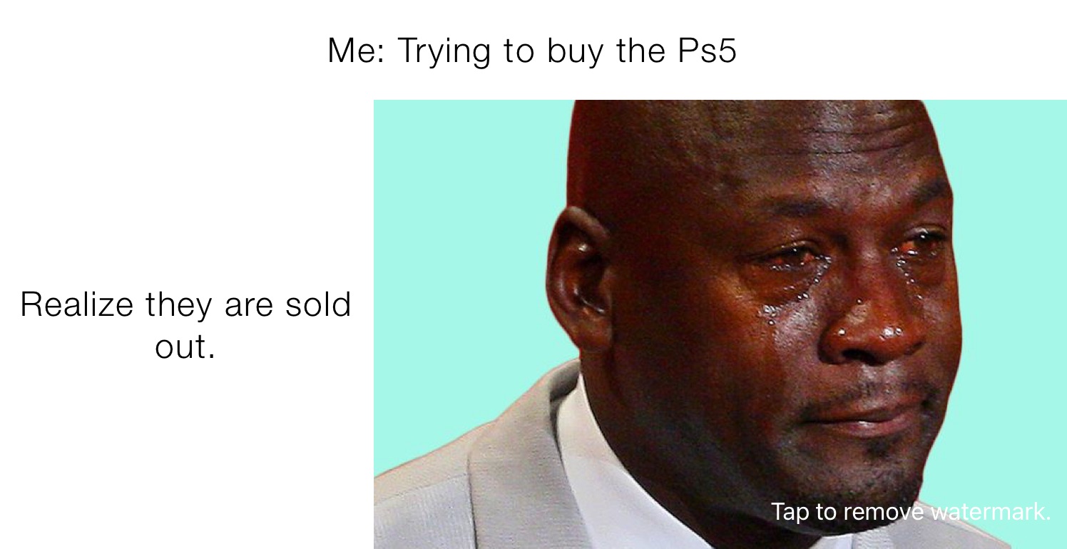 trying to buy a ps5