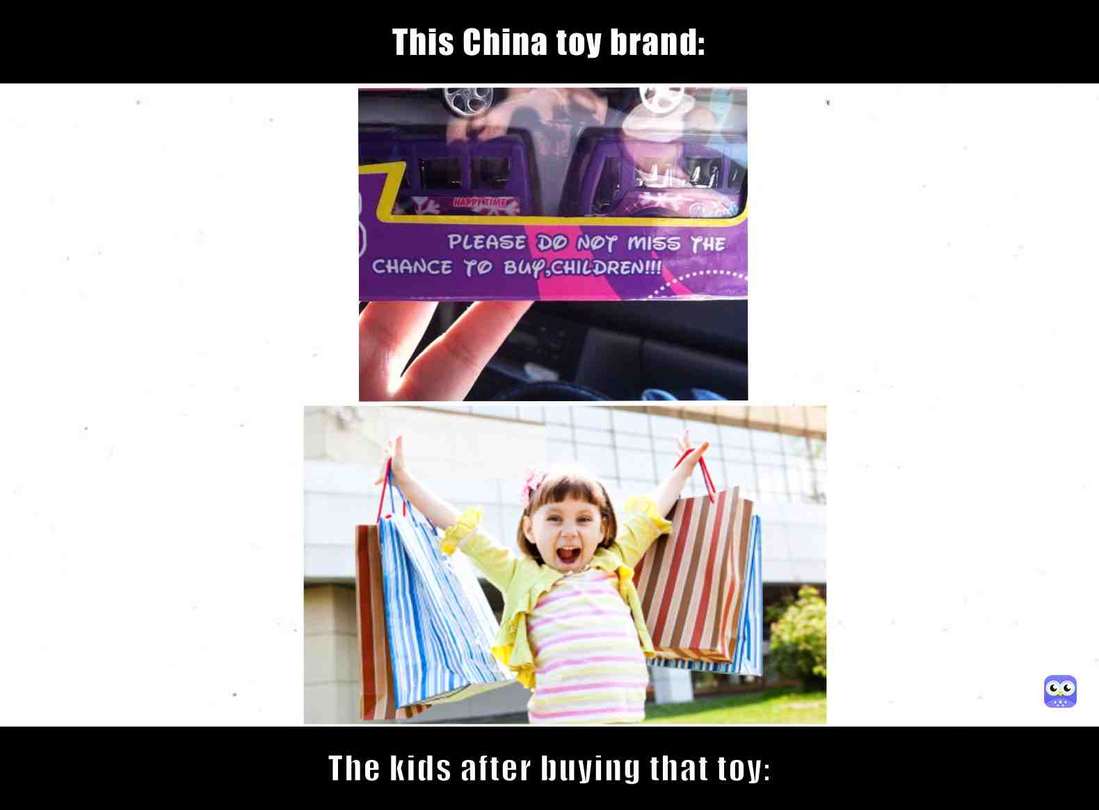 Wow China really? Lol. # # #omg #hillarious # #yaas #omg #stop #plsno #china #chinatoys # #toys #wowrlly #wth