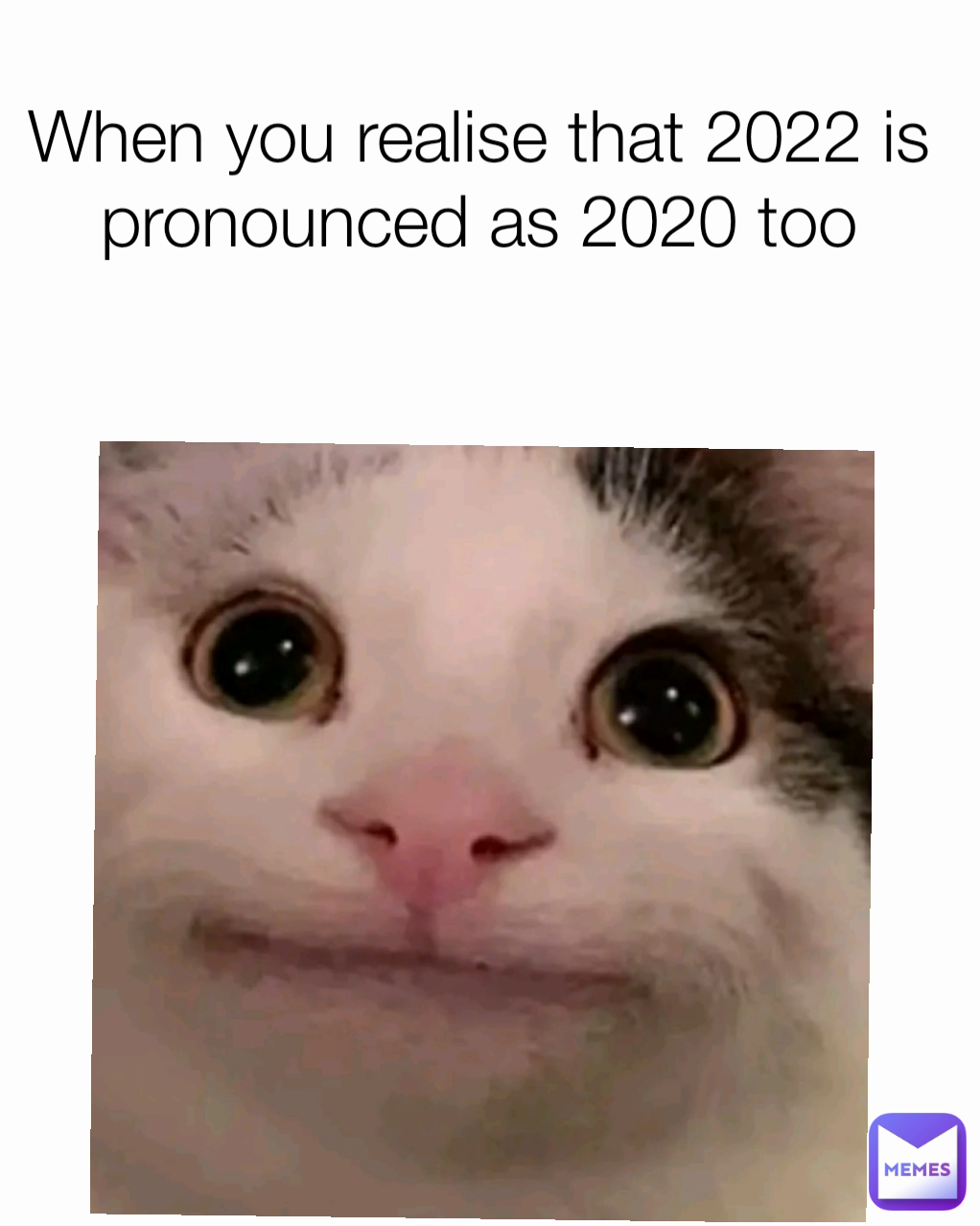 When you realise that 2022 is pronounced as 2020 too