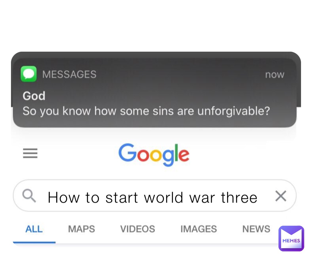 How to start world war three