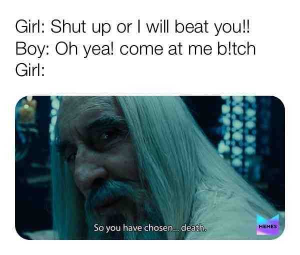 Watch out boys! Us girls can get wild and psycho... #psycho #girls #boys #oldmeme #likeforlike #followforfollow #likeforfollow #followforlike