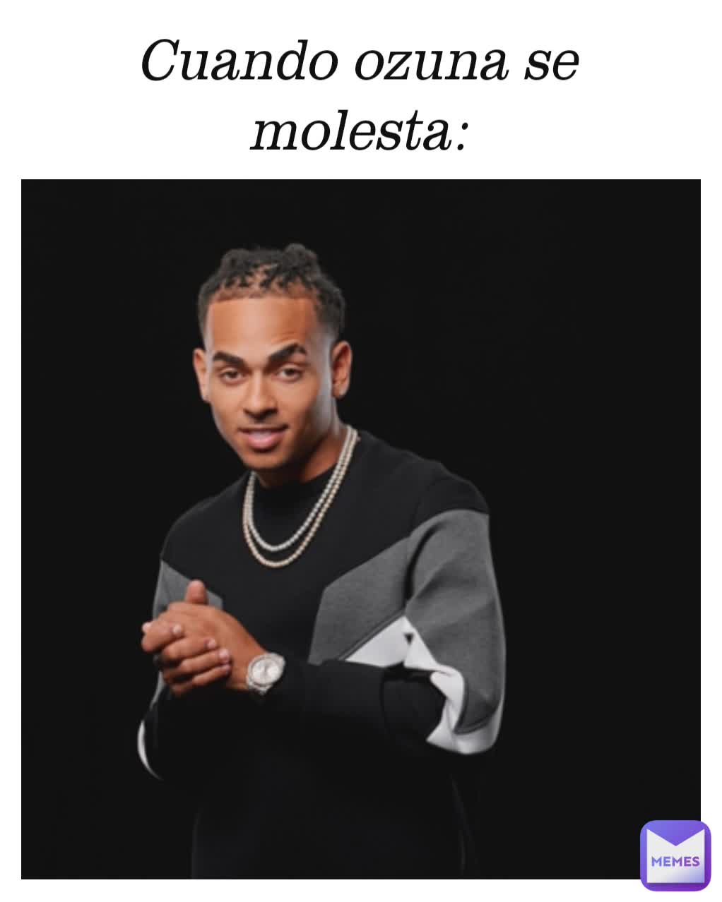 Cuando ozuna se molesta: