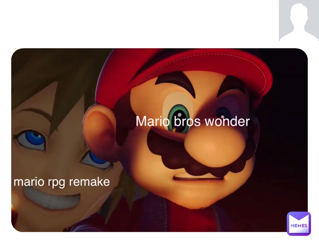 Mario bros wonder mario rpg remake | @donutsaretyumie | Memes