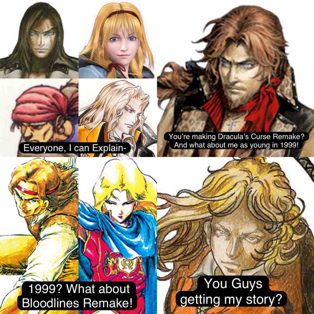 New Castlevania Games by rumors in 2021
#castlevania #konami #videogames #goth #memes #rumors #werethemillers #werethemillersmemes
