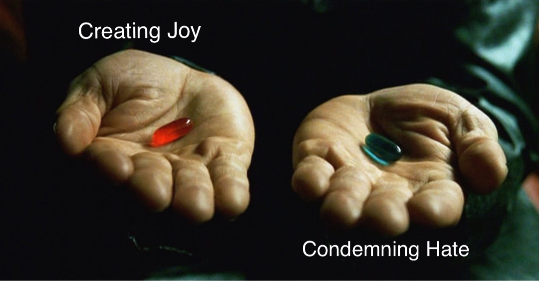 Condemning Hate Creating Joy