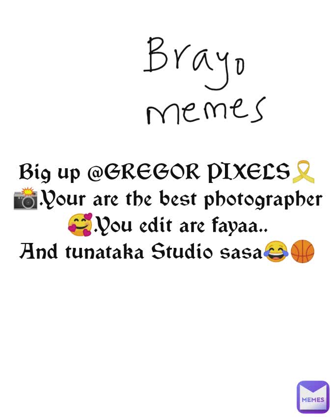 Big up @GREGOR PIXELS🎗️📸.Your are the best photographer🥰.You edit are fayaa..
And tunataka Studio sasa😂🏀