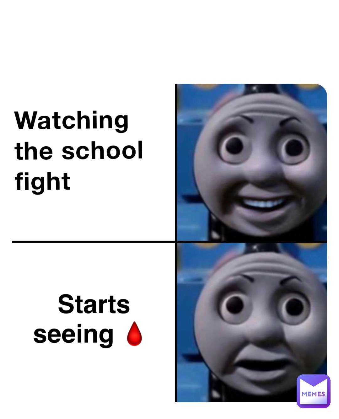 Watching the school fight Starts seeing 🩸