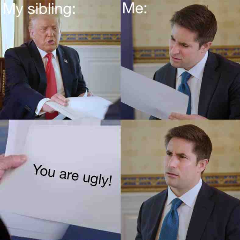 I\u2018m back, duh.
#memes #memeoftheday #dailymemes #siblings #family #love