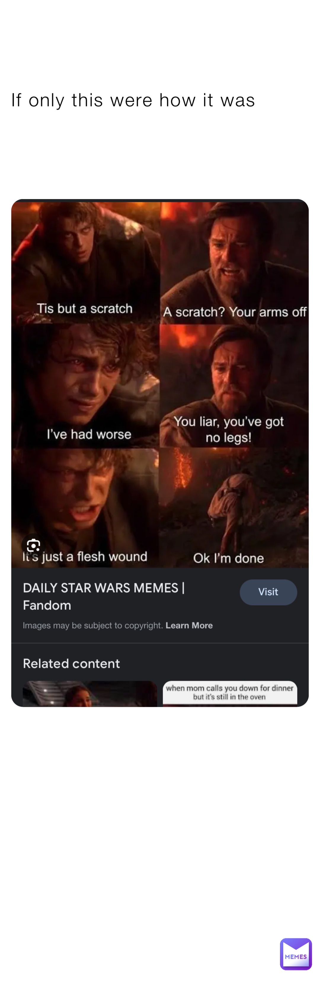 If only this were how it was