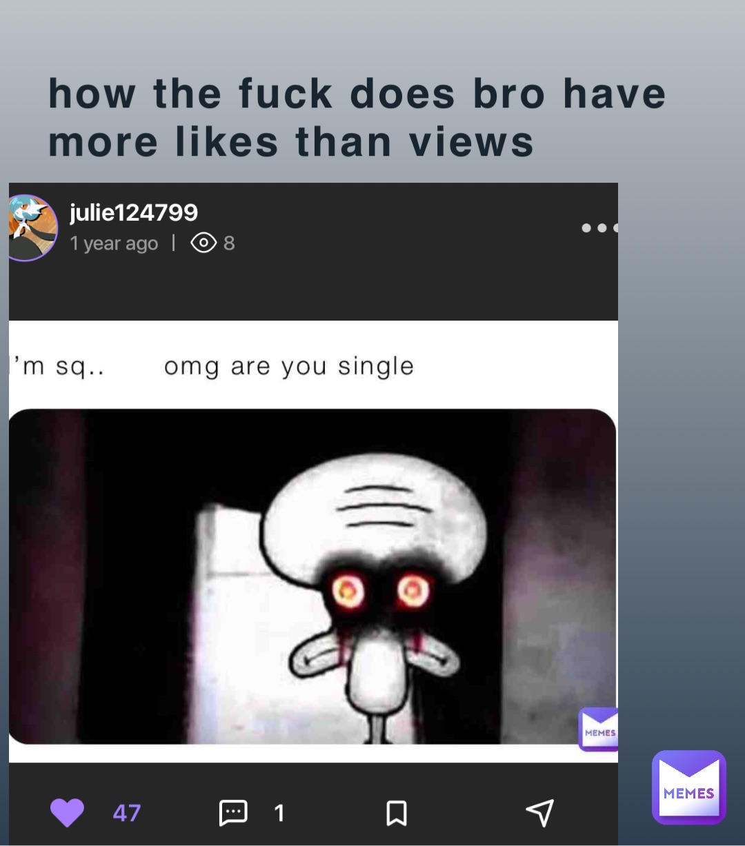 How the fuck does bro have more likes than views