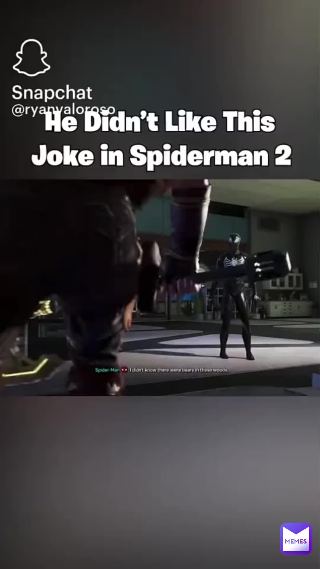 He didn’t find it very funny
