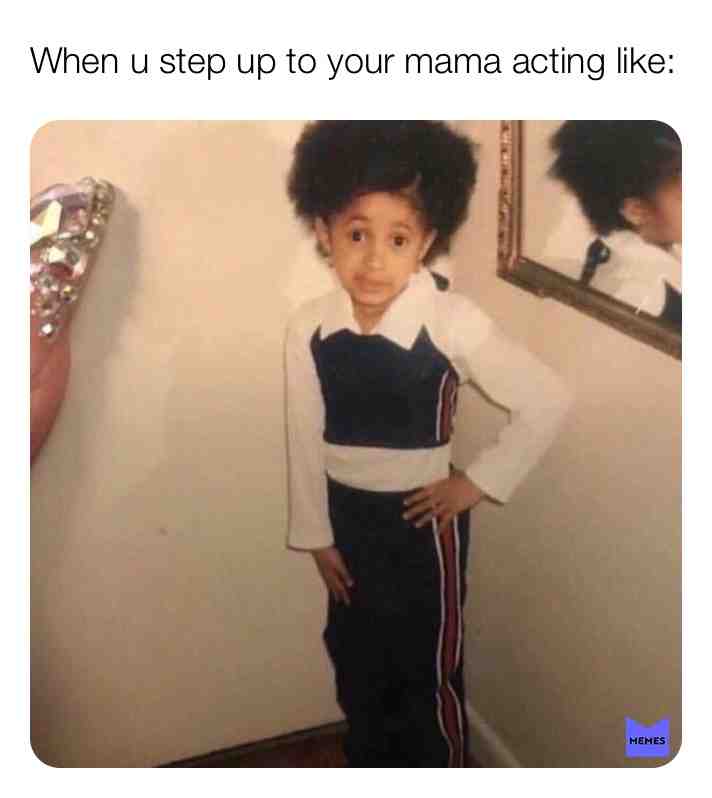 Yeah pretty much u gonna get a smack lol #Cardi B