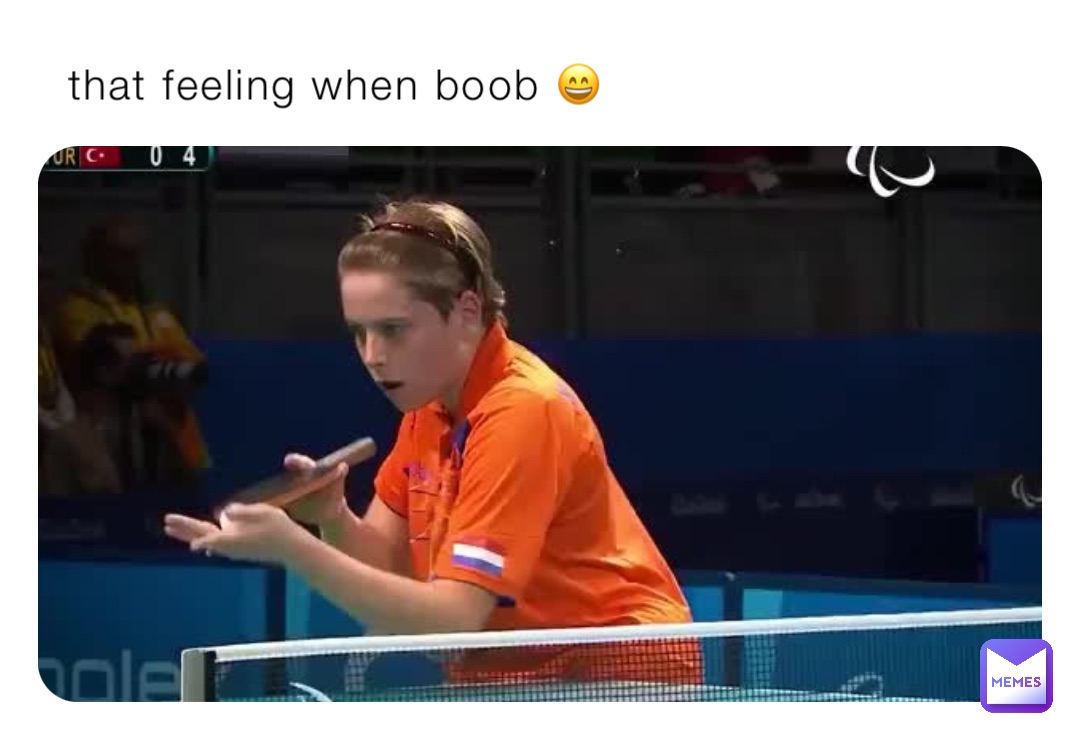 that feeling when boob 😄