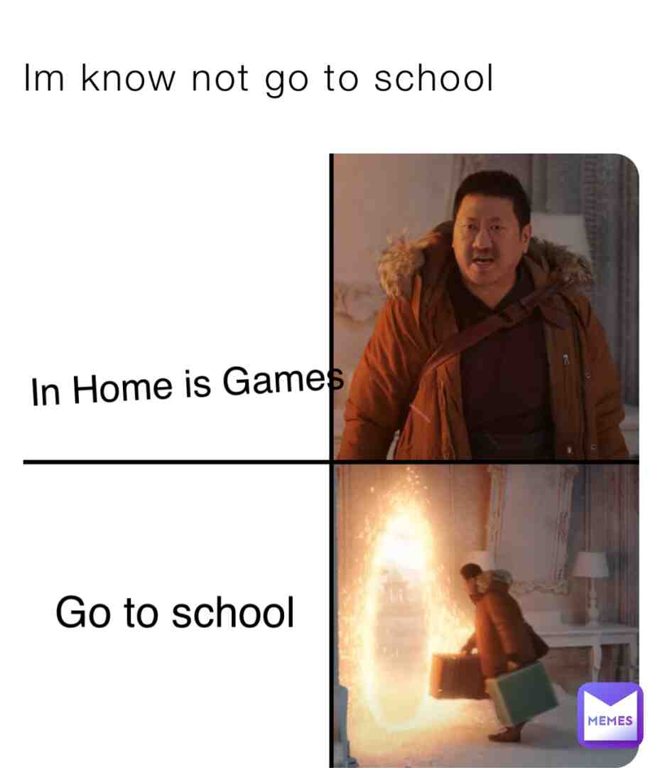 Do not go to school