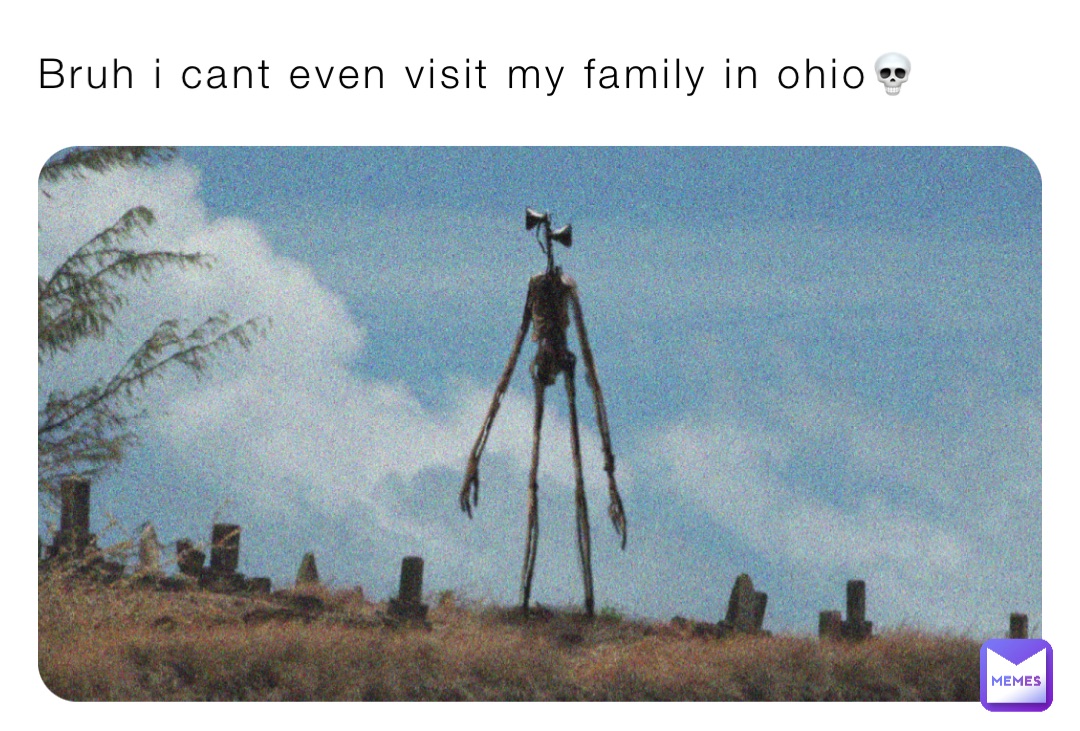 Bruh i cant even visit my family in ohio💀