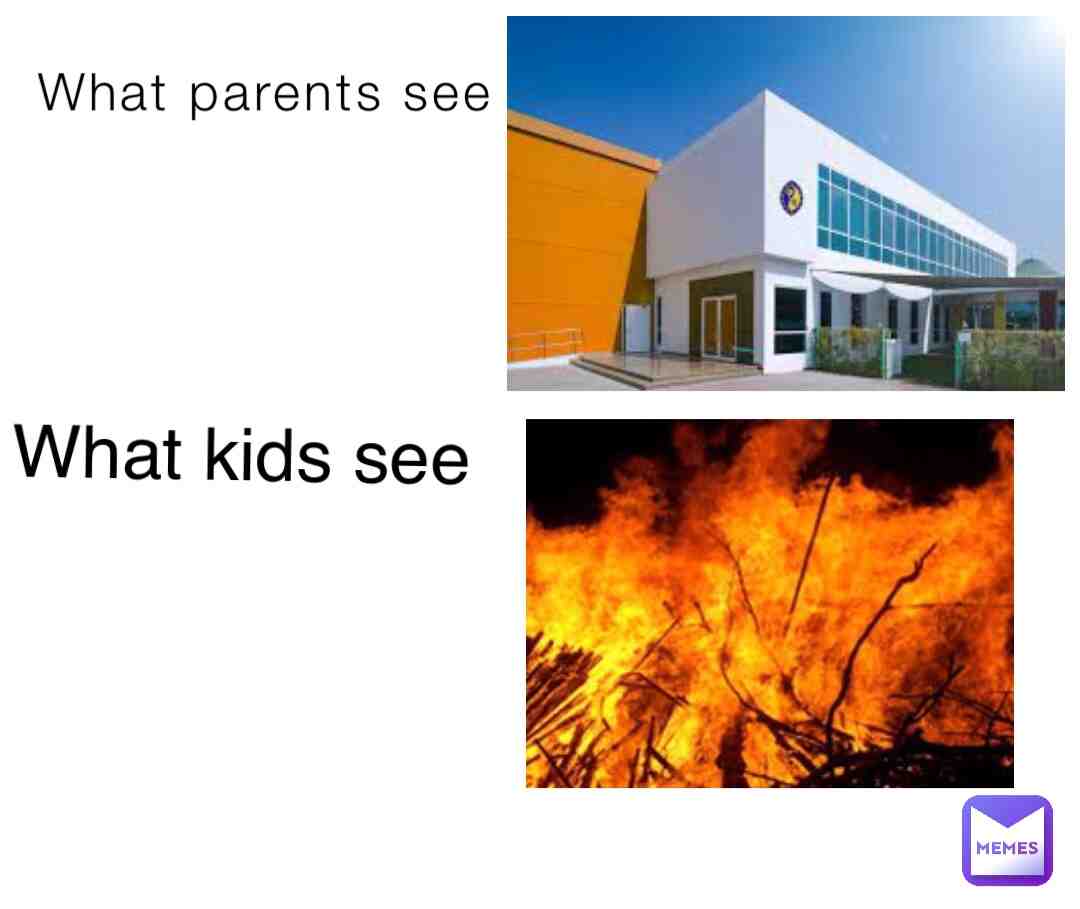 How types of people see school