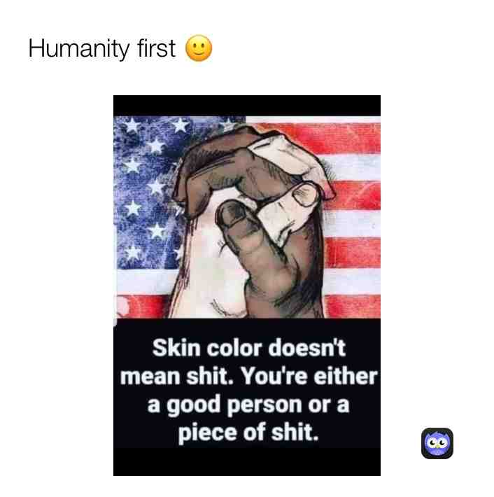 We should love and care for each other