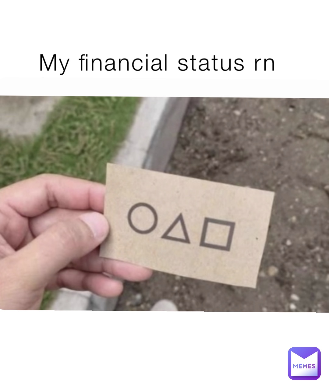 My financial status rn