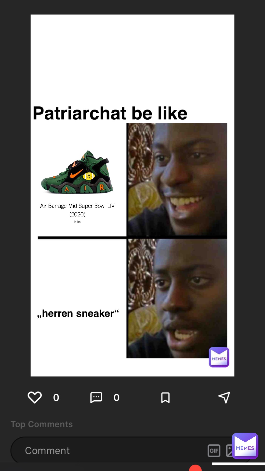 Patriarchat be like „Herren Sneaker“