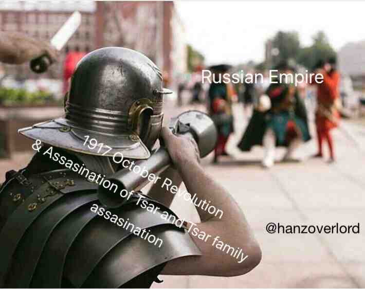 R.I.P Russian Empire, and most importantly, TSAR sucks.
\u2014\u2014\u2014\u2014\u2014\u2014\u2014\u2014\u2014\u2014\u2014\u2014\u2014\u2014
Follow @hanzoverlord for more meme content.
\u2014\u2014\u2014\u2014\u2014\u2014\u2014\u2014\u2014\u2014\u2014\u2014\u2014\u2014\u2014
#meme #memes #memesdaily #dankmemes #dank #dankmeme #historymemes #history #ww1 #ww1memes #ww1history #octoberrevolution #1917 #russiancivilwar #vladimirlenin #tsarnicholasii #russianempire