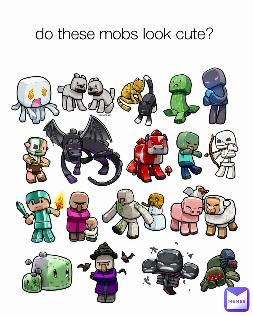 do these mobs look cute? 