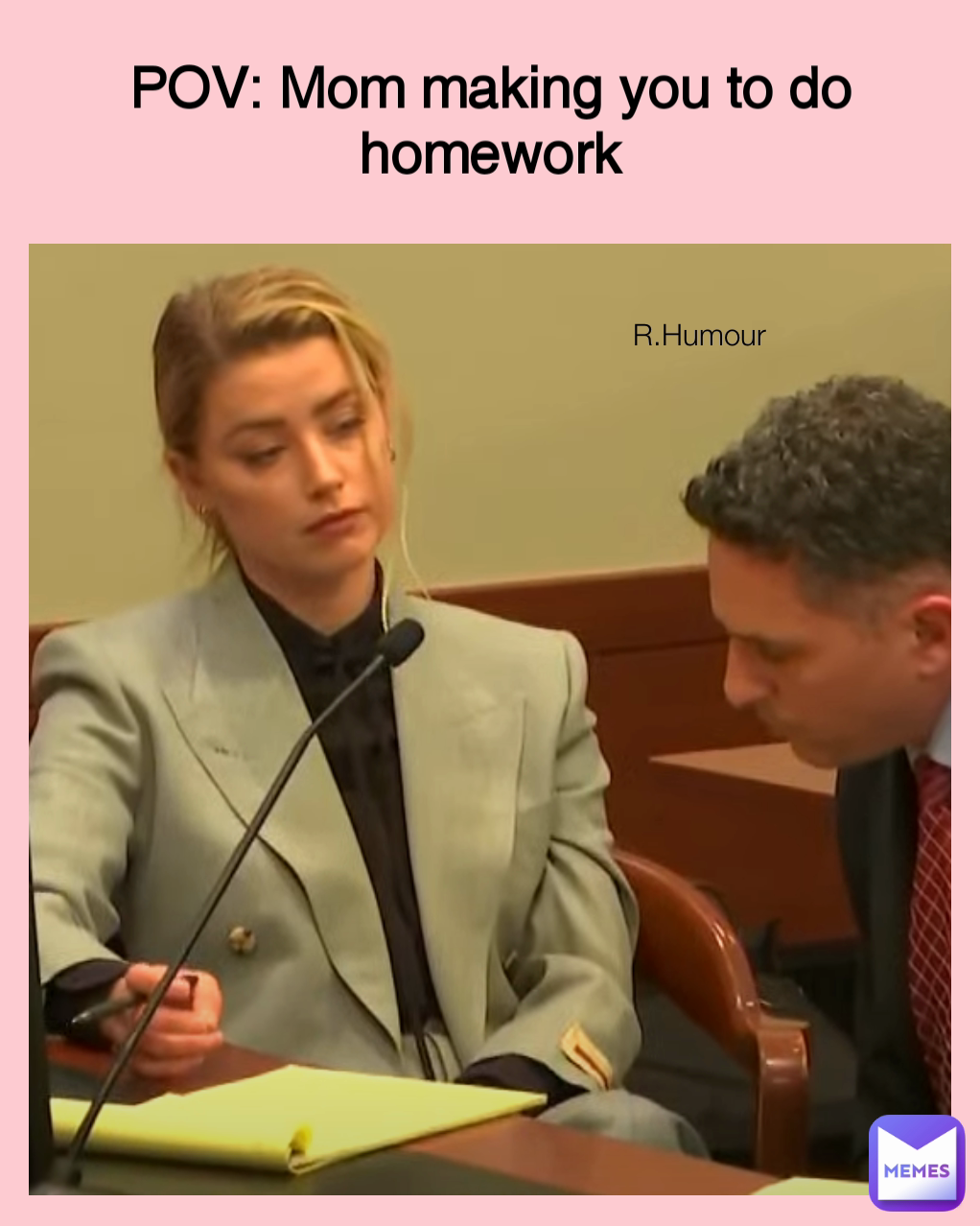 POV: Mom making you to do homework R.Humour @R.humour Memes
