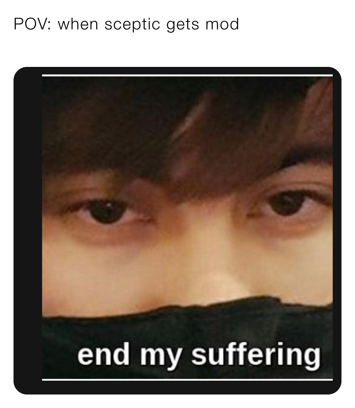 POV: when sceptic gets mod
