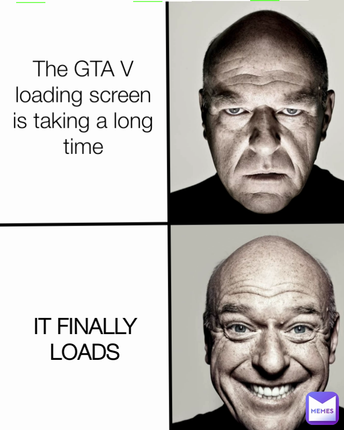 The GTA V loading screen is taking a long time IT FINALLY LOADS