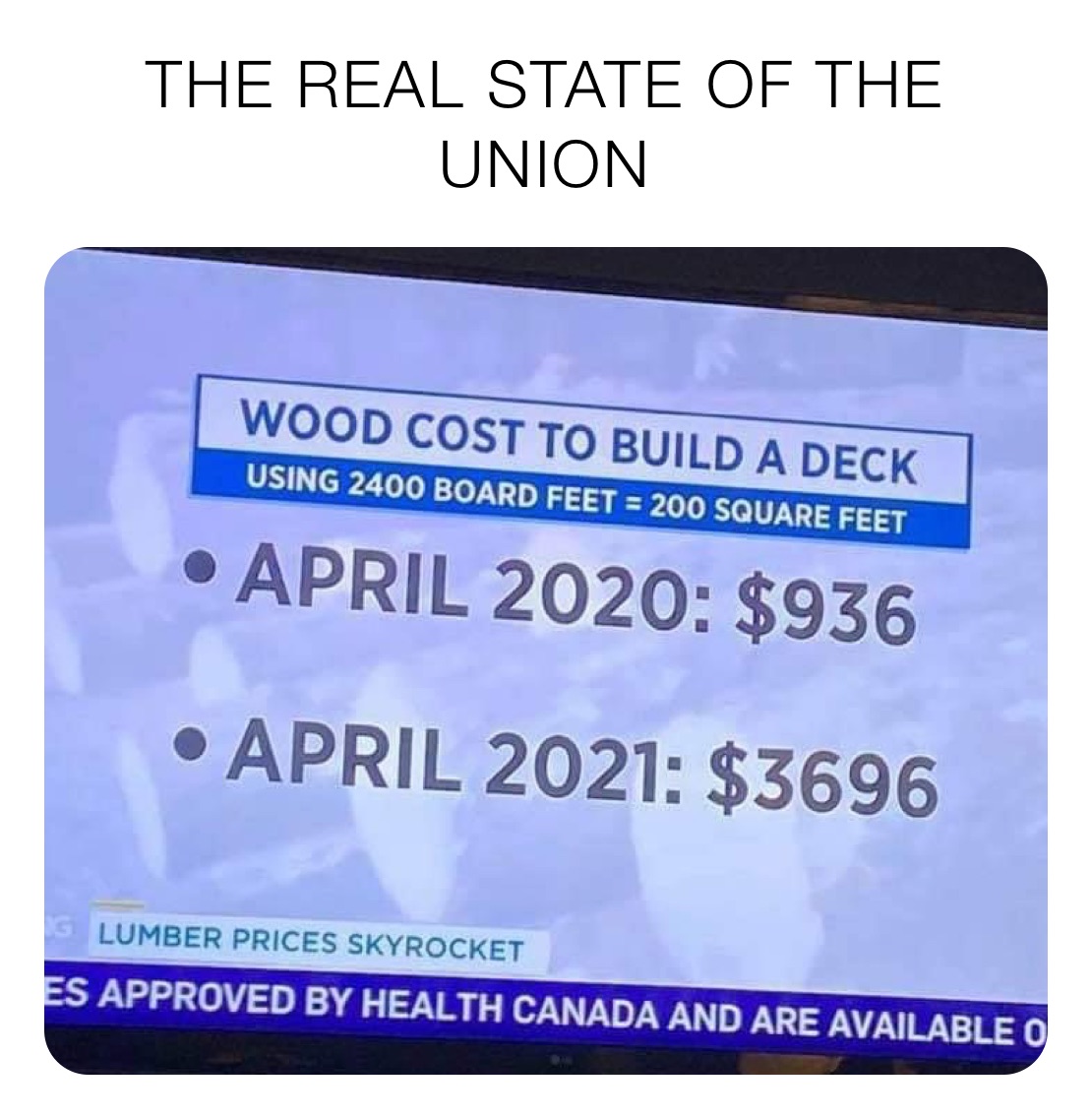 THE REAL STATE OF THE UNION