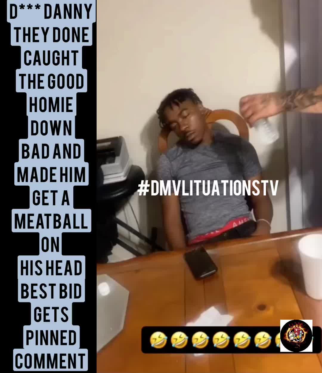 D Danny They Done Caught The Good Homie Down Bad And Made Him Get A Meatball On His Head Best 2360