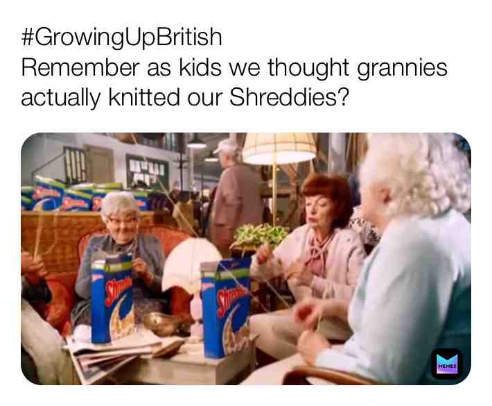 Do you remember? Shreddies Growingupbritish