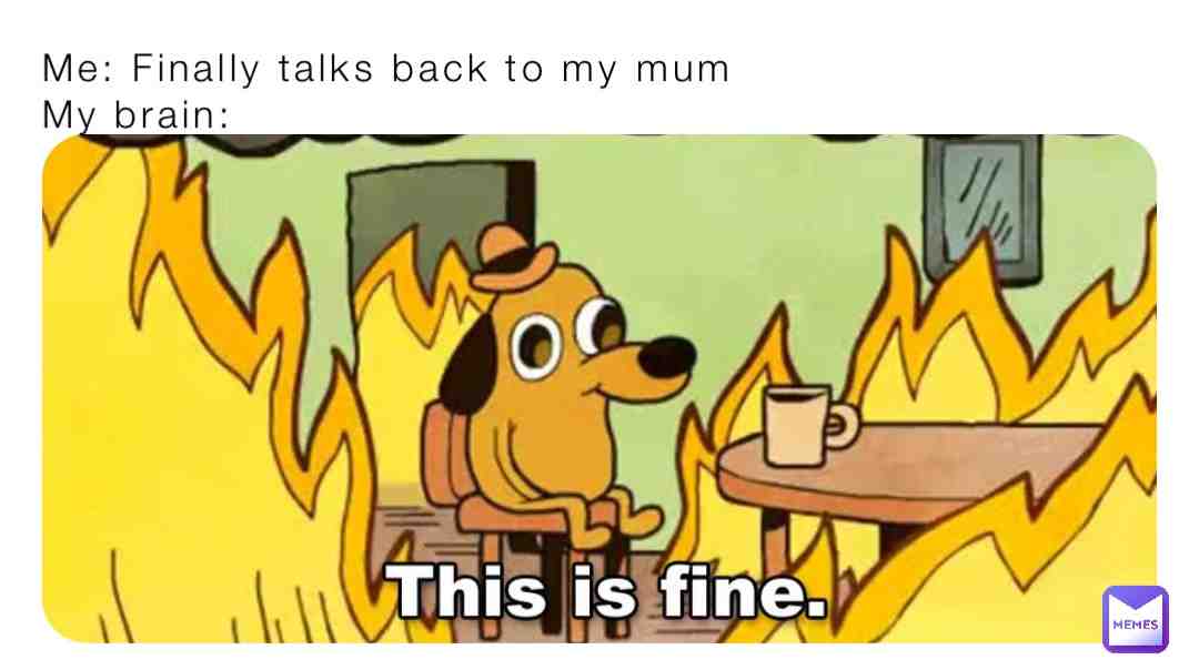 Meme shared by @diekemma