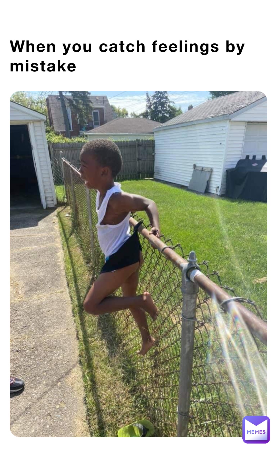When you catch feelings by mistake