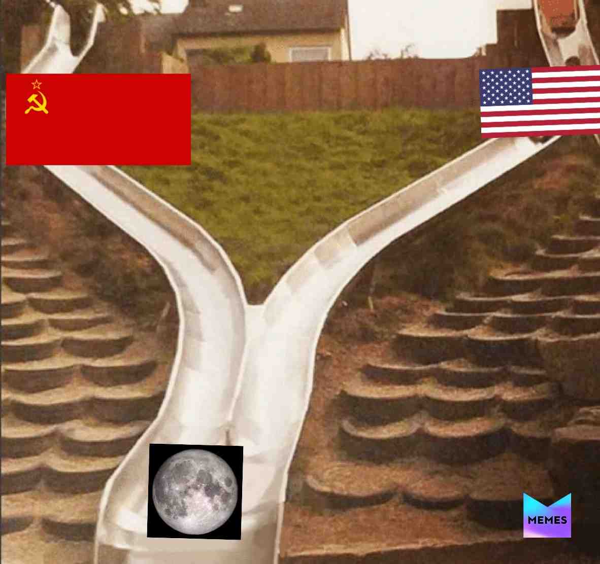 #ussr #usa #moon the moon race