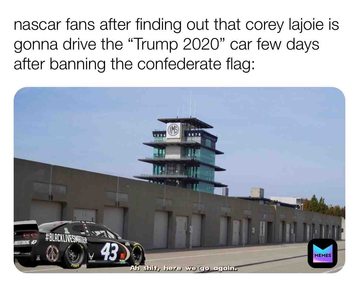 I thought it was over #nascar