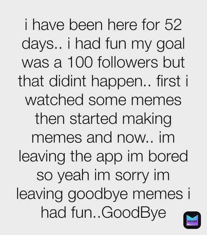 GoodBye..