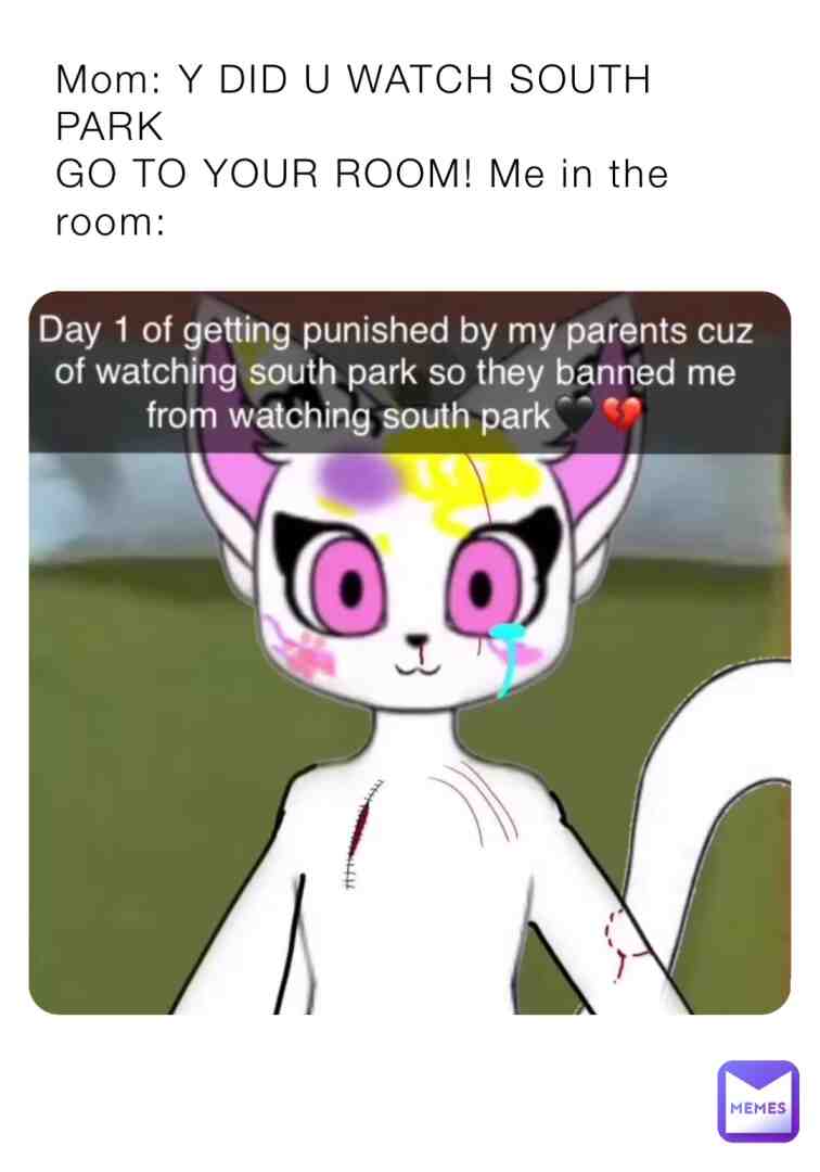 WHY DID I MAKE DID BTW #southpark #furry #snapchat #ohio #sigma