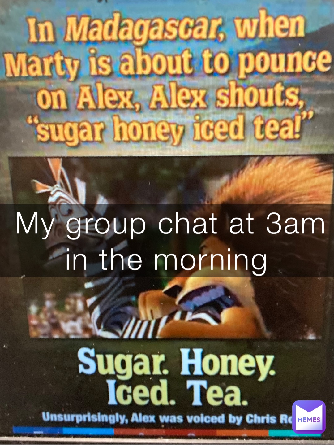 My group chat at 3am in the morning