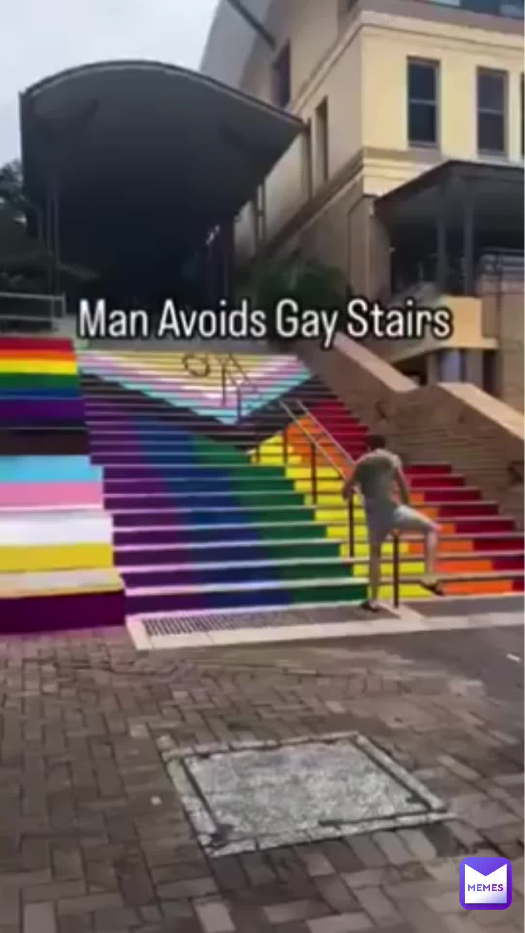 It’s probably more gay to do what he’s doing but still we must pay him respect 🫡🫡🫡