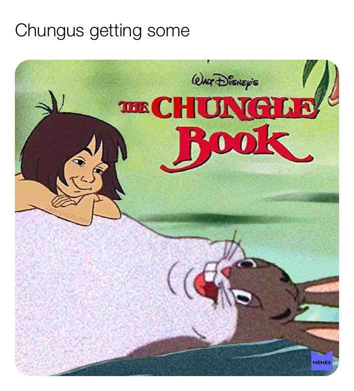 Is chungus plural chungi? #supremepatty #offensive #libtards #trump #meme #zucc #6ix9ine #kanye #dank