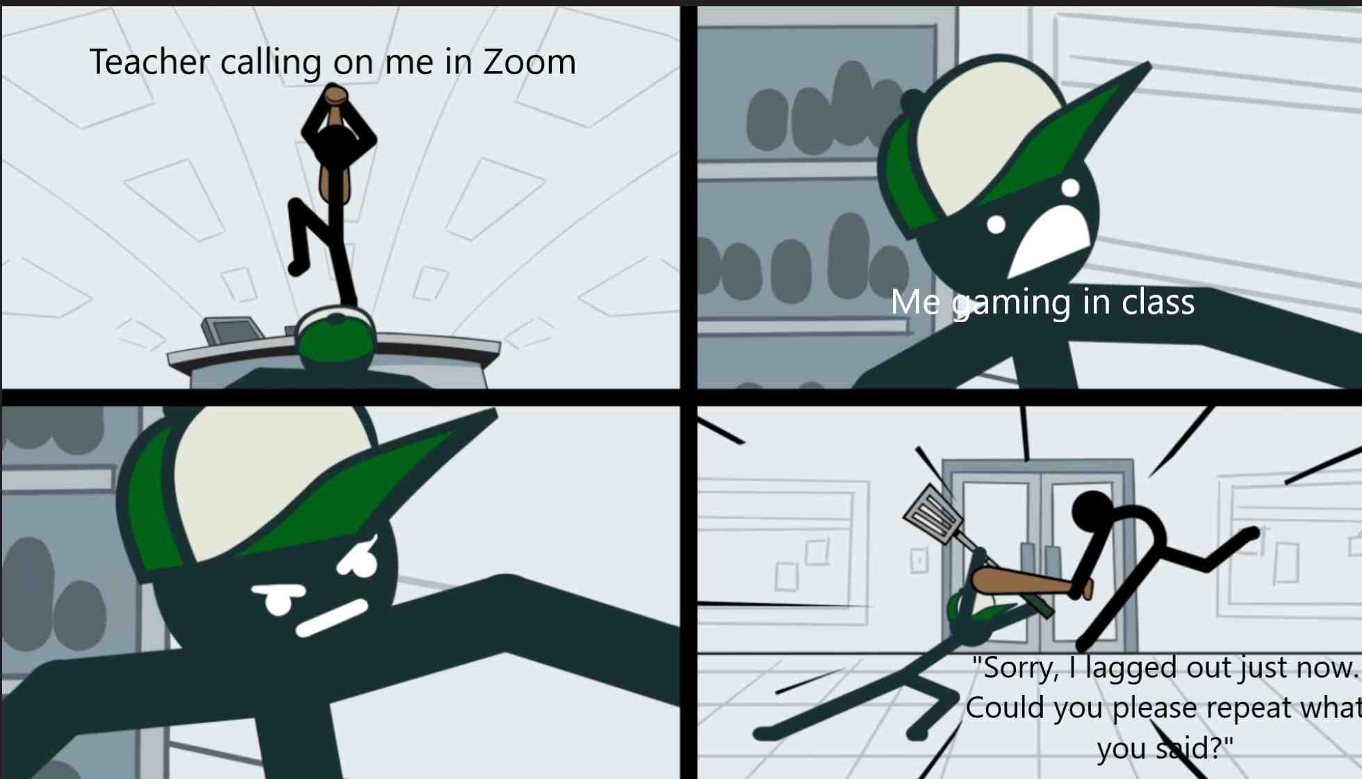 This is a new meme I made, I took the frames from https://www.youtube.com/watch?v=vwOK_k-f8MA&feature=emb_logo