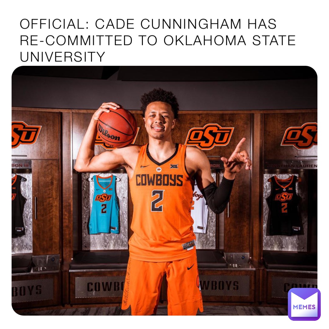 Cade Cunningham Stays Loyal To Oklahoma State, Decides To Stay Committed