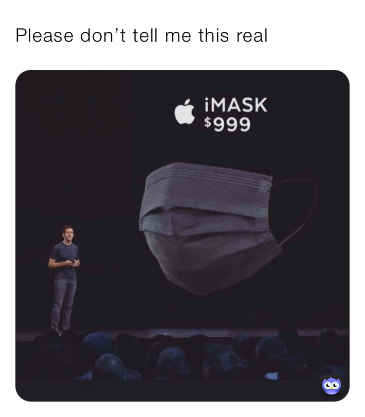 Please don’t tell me this real￼